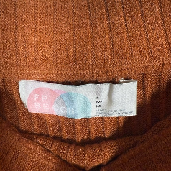 Free People Beach ribbed Maxi Skirt size Medium - Picture 4 of 5